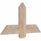 Ekena Millwork Eugene Smooth Timber Gable Bracket, Douglas Fir, 36"W x 19"H x 1 1/2"D x 5 1/2"F, 13/12 Pitch GBW036X19X0206EUG00SDF - alternate 2